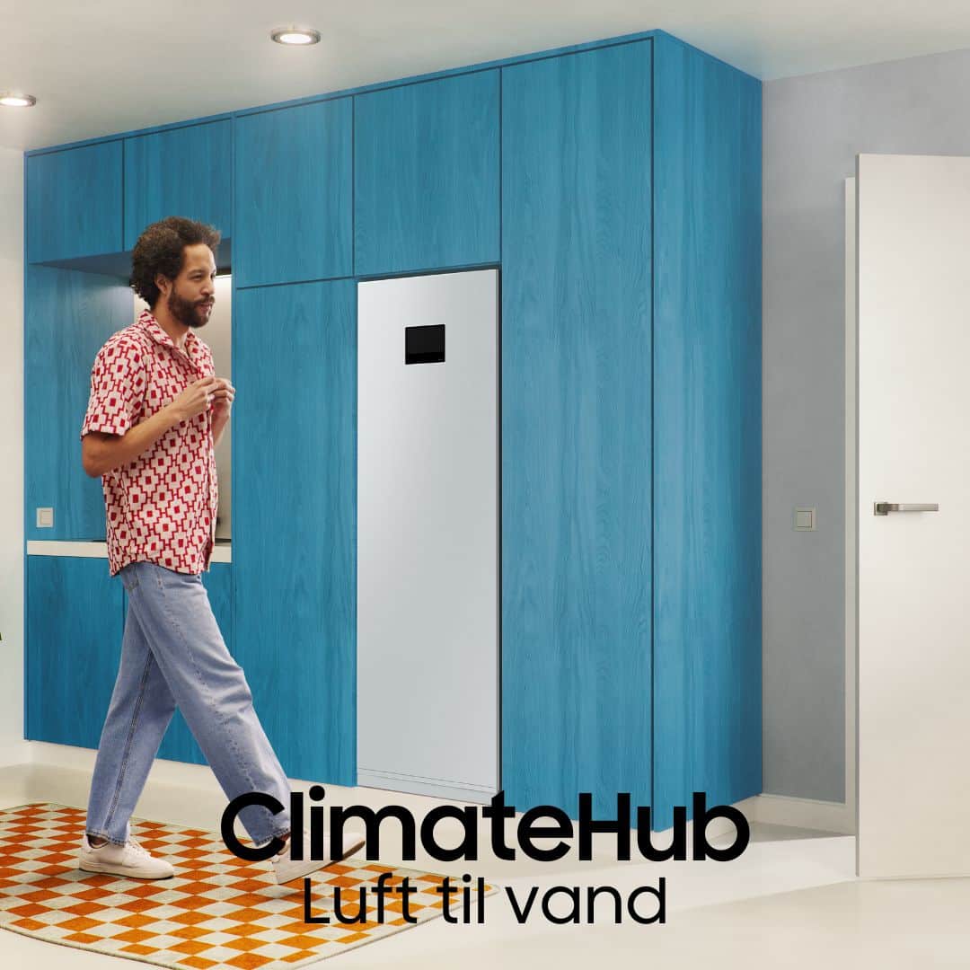 ClimateHub luft til vand varmepumpe hydrotank