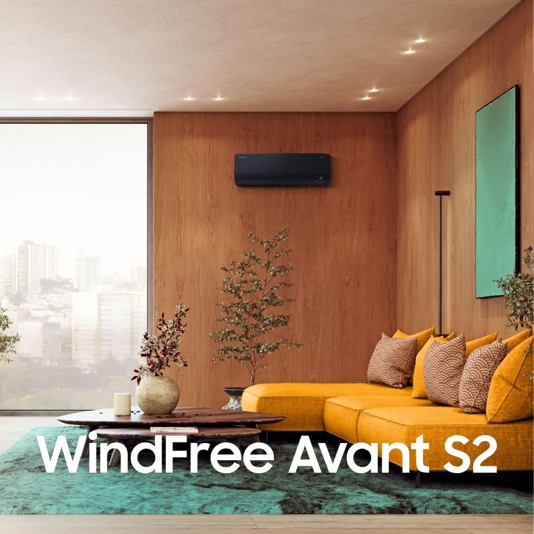 Samsung WindFree Avant S2 black varmepumpe