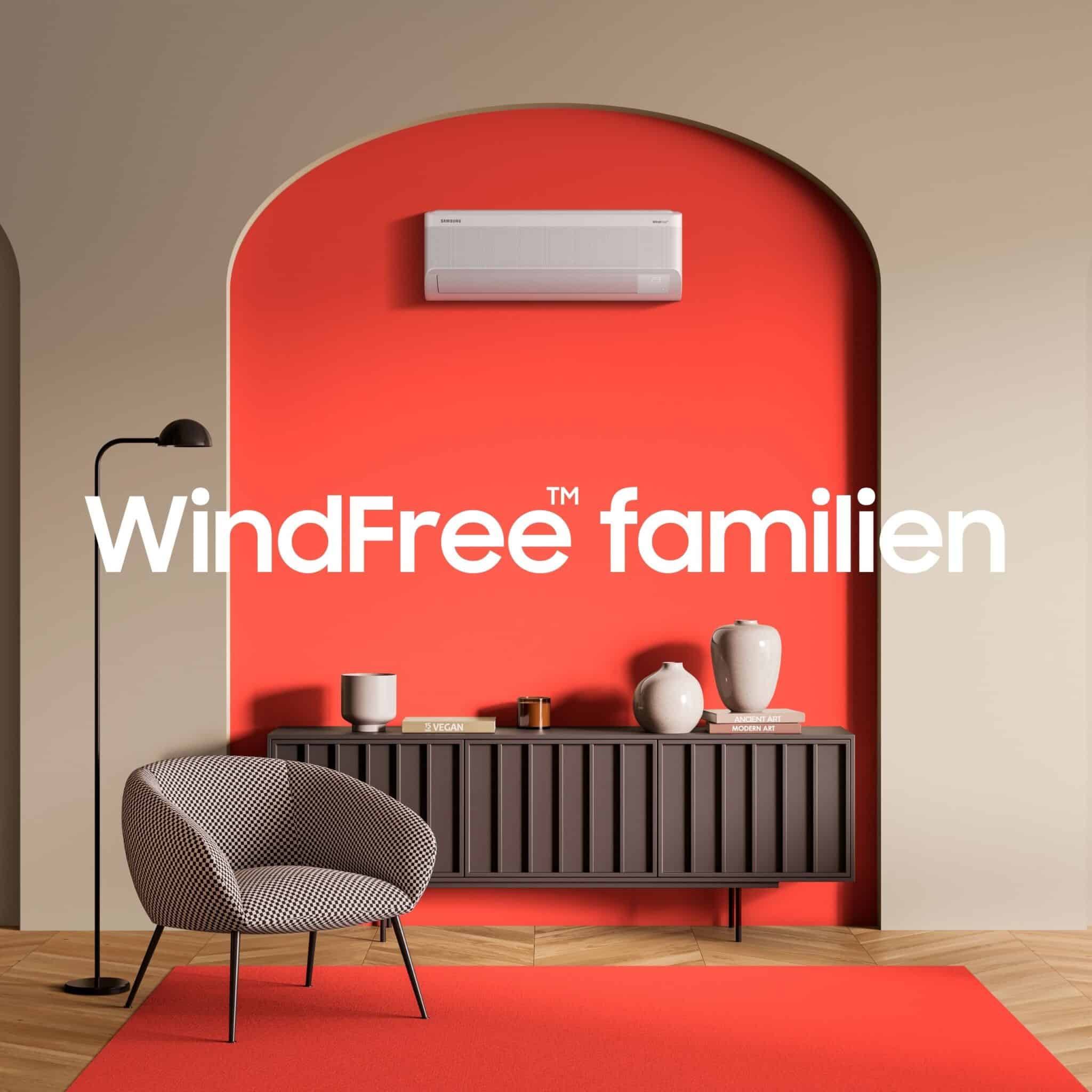 Samsung WindFree™ - Trækfri varmepumpe