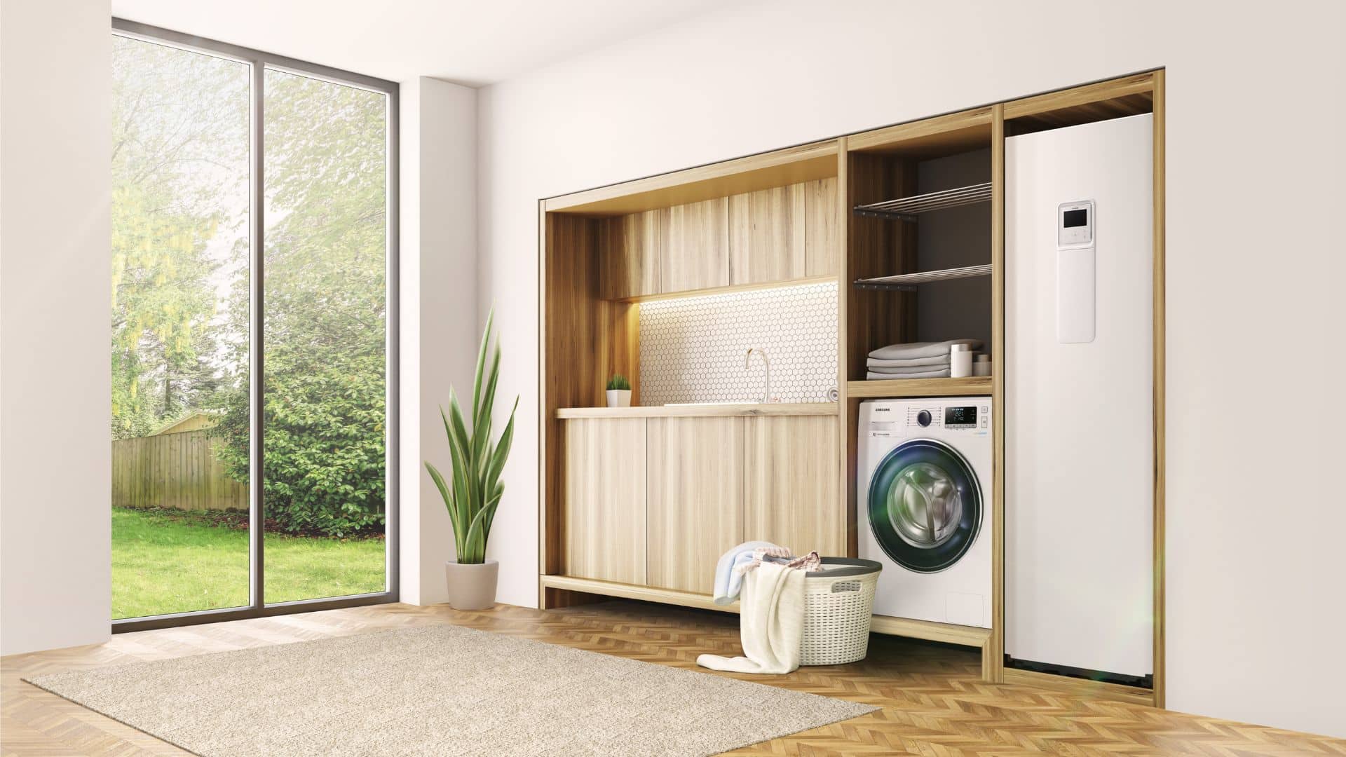 Installation af varmepumpe Installation af varmepumpe