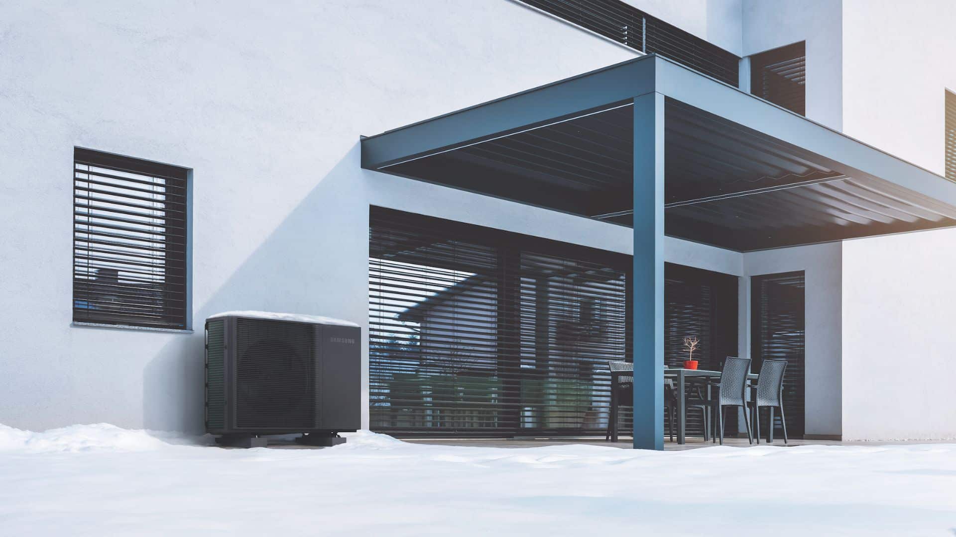 Varmepumpe installation