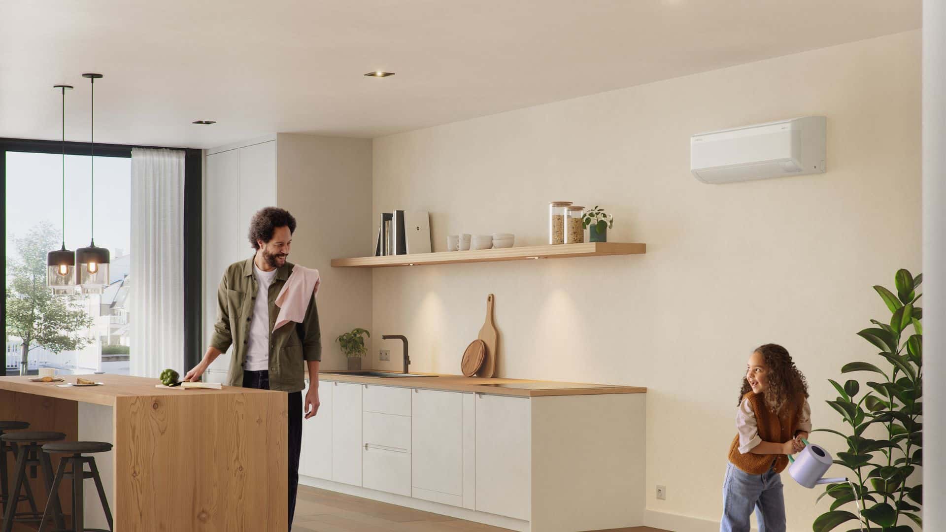 aircondition til køkken alrum
